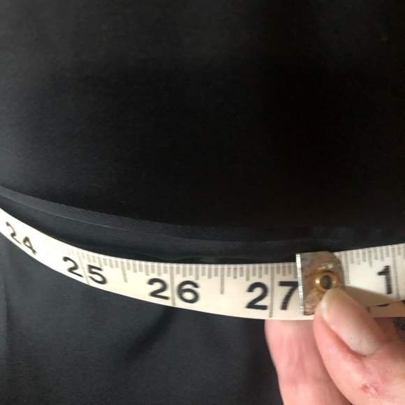 J Crew Special Occassion Black Satin Dress Sz 6P - Picture 7 of 8